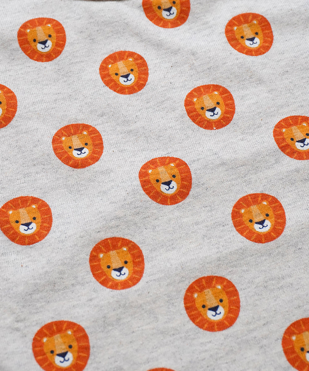 CottonPlay Co - Ord Set Little Lion Printed