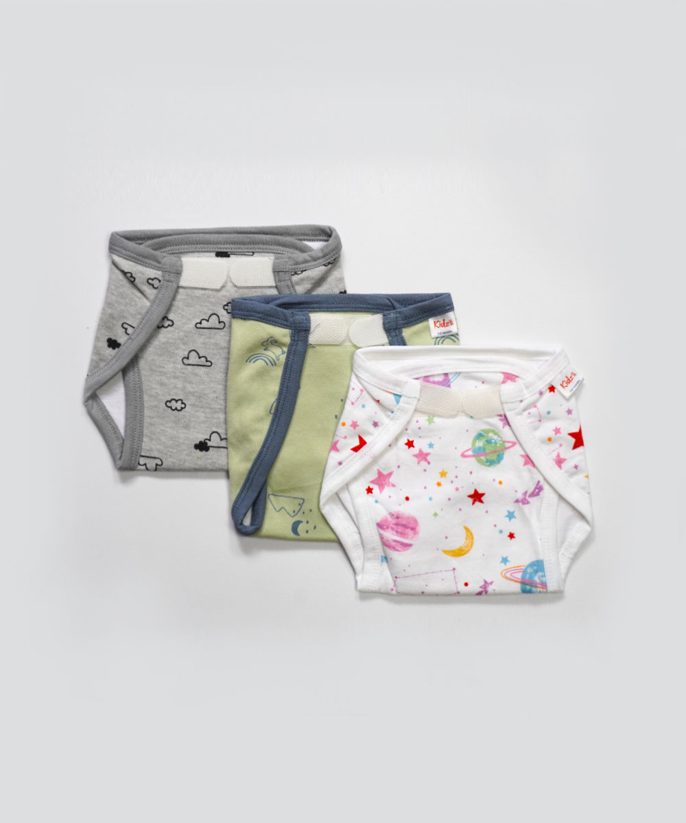 Vellgrow Comfort Nappies Combo2 (Pack Of Three)