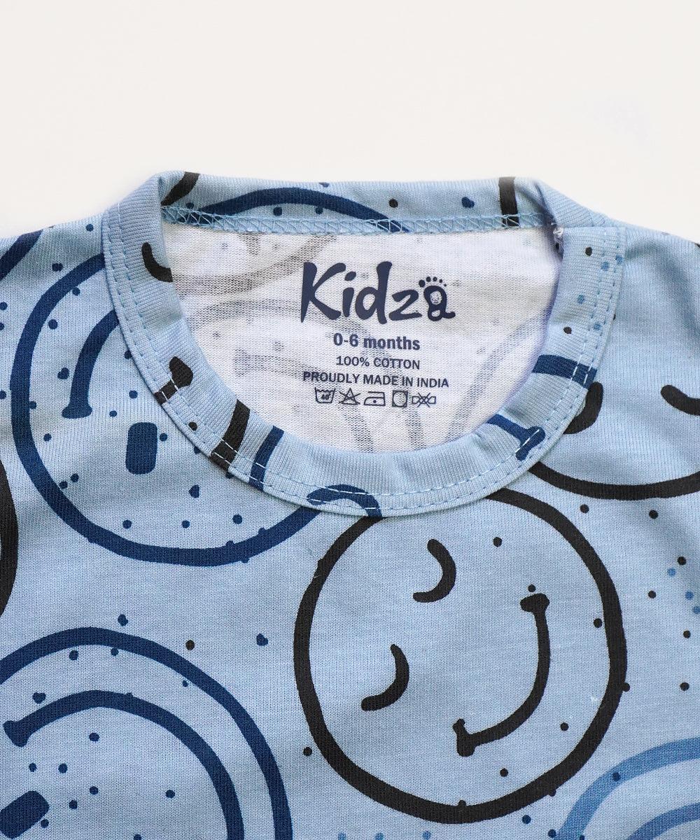 CottonPlay Co - Ord Sets Smiley Printed