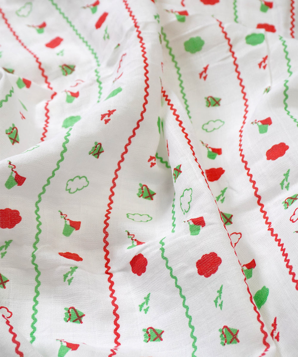 SoftWrap Muslin Kites Printed