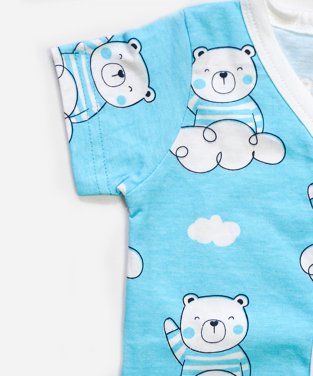 CozyCotton Jabla Pair Teddy Bear Print