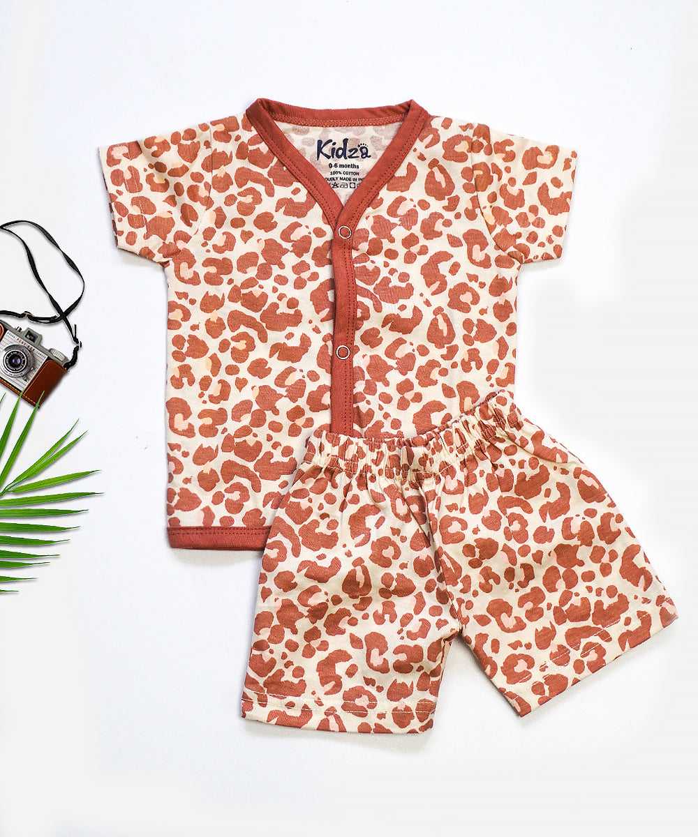 ComfyKnit Jabla Set Half Circle Print