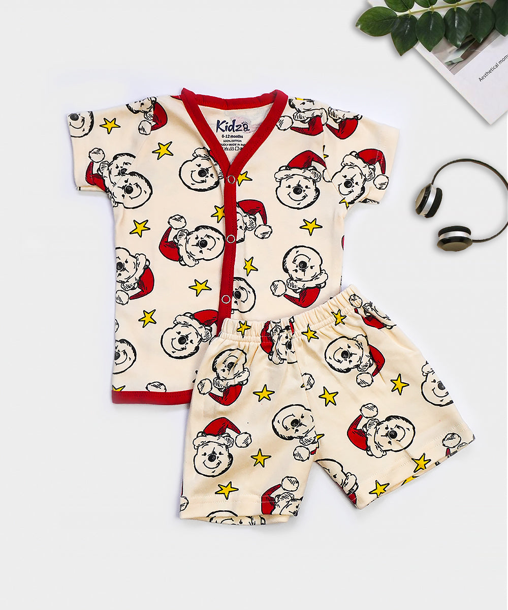 CozyCotton Jabla Pair Polar Bear Printed 6-12 Months