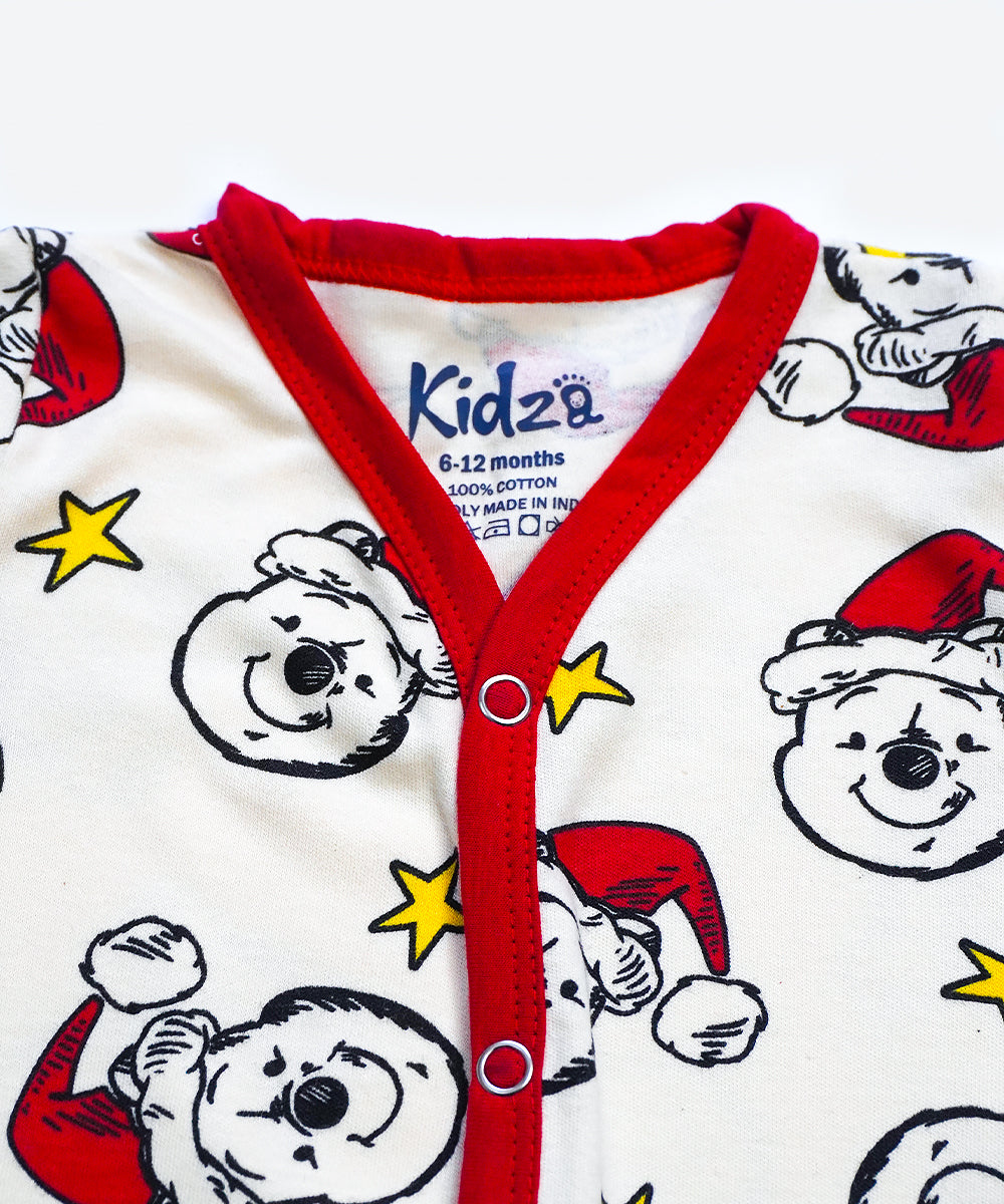 CozyCotton Jabla Pair Polar Bear Printed  6-12 Months