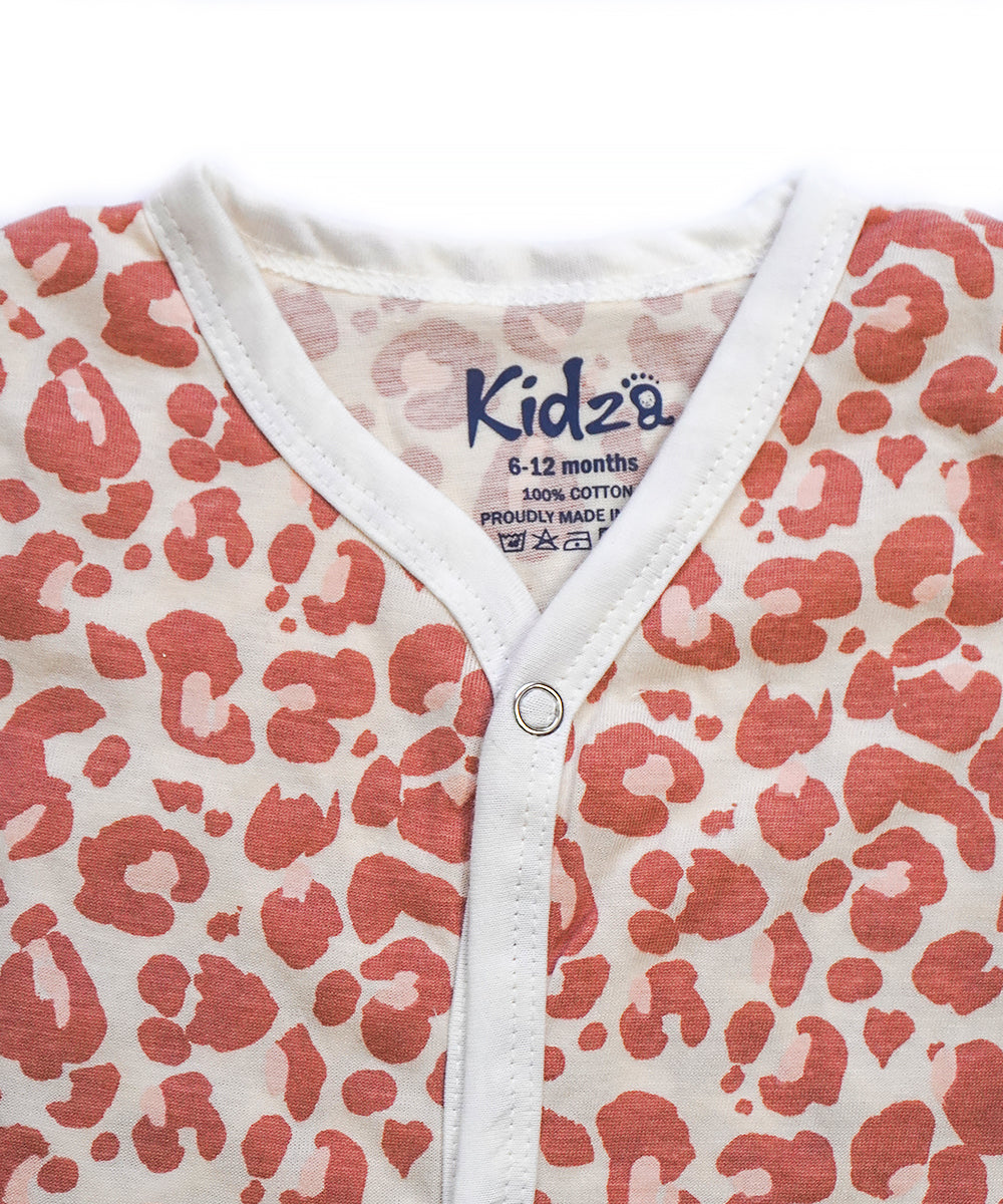 Cozy Cotton Jabla Pair Half Circle Print  6-12 Months
