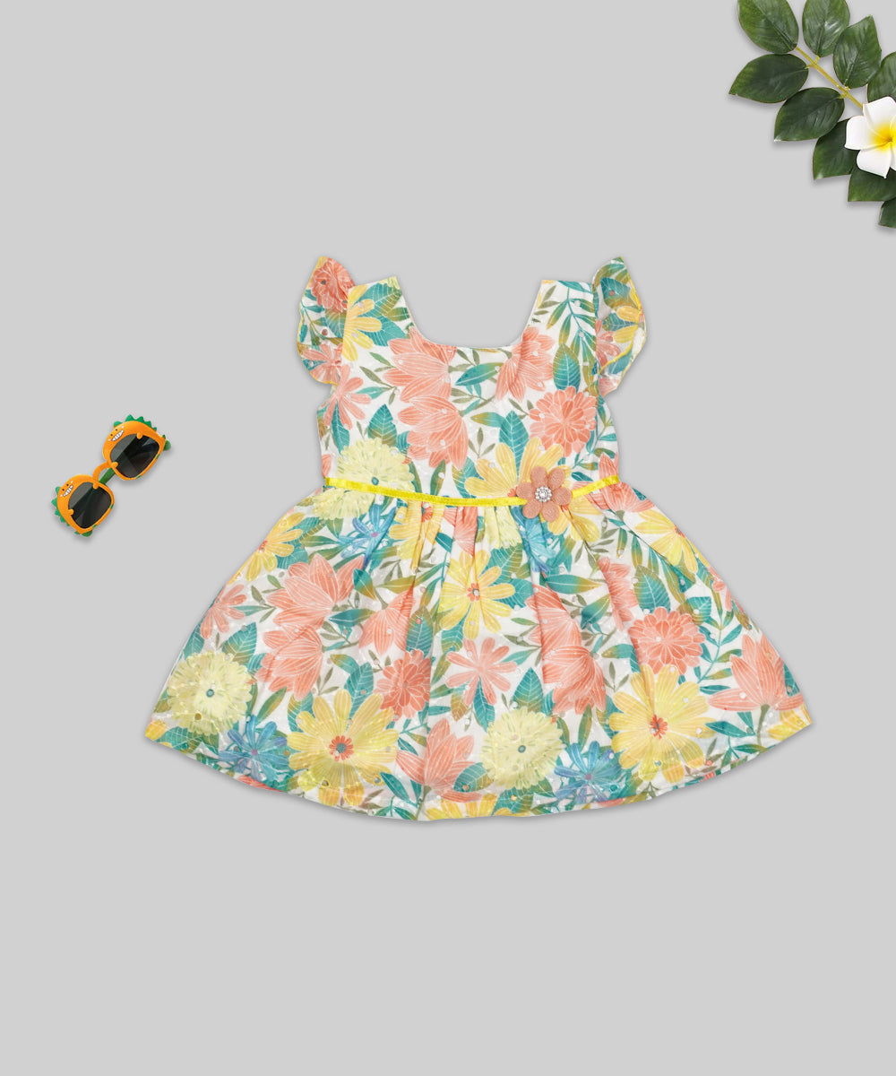 Floral Summer Baby Dress – Lightweight &amp; Comfortable
