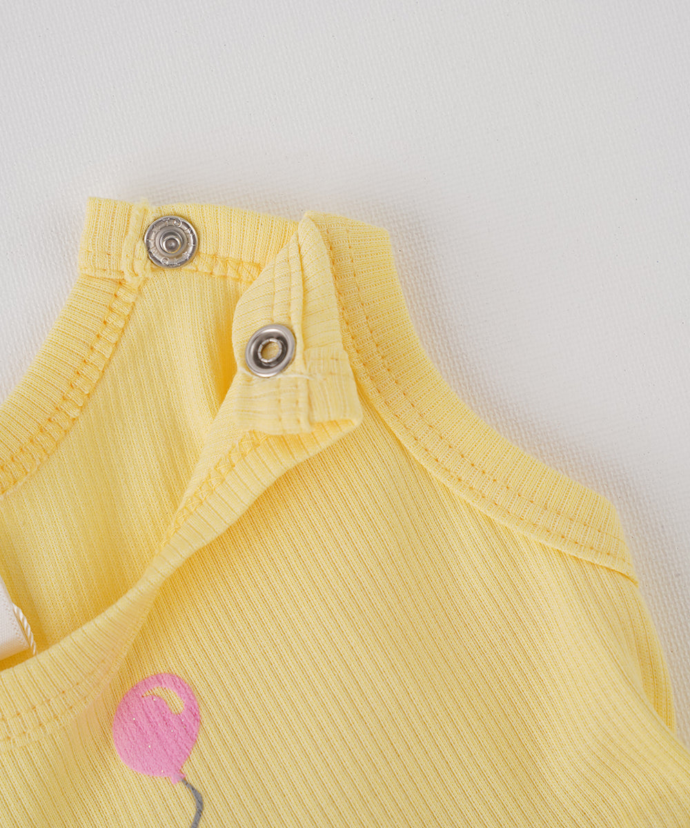 💛 Yellow Tulle Party Dress – Adorable & Elegant 💛