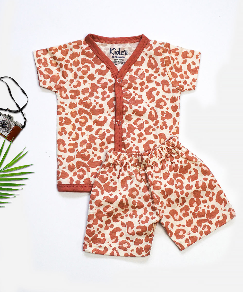 KnitShorts Jabla Combo Little Circle Printed