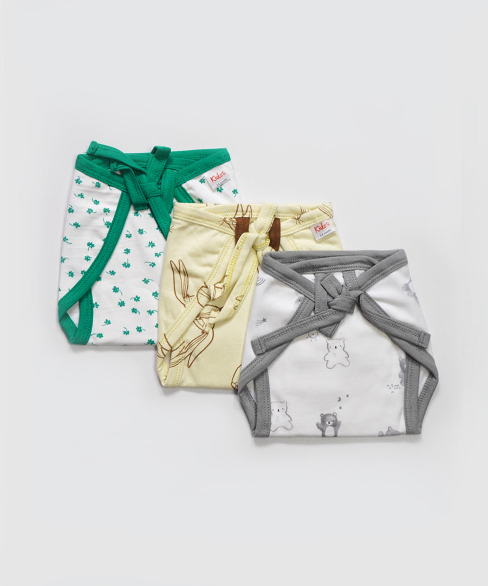CottonTie Nappies Combo2 (Pack of Three)