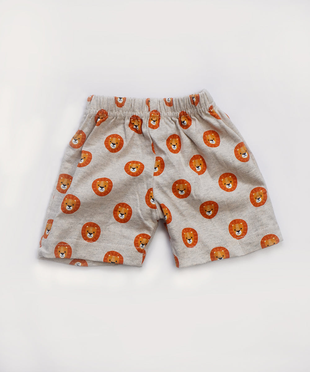 CottonPlay Co - Ord Set Little Lion Printed