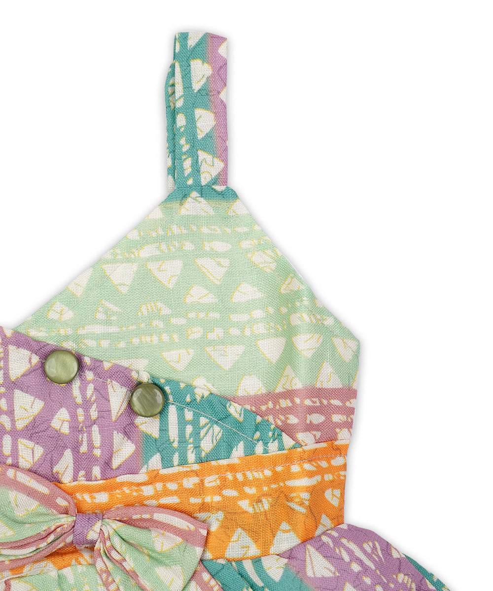 Colorful Sleeveless Baby Frock – Stylish &amp; Comfortable