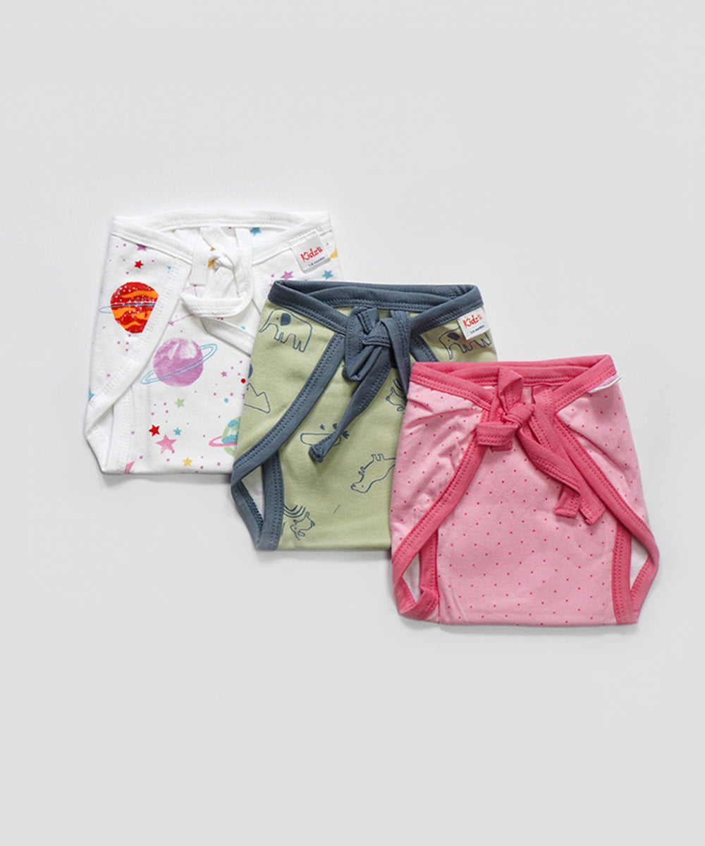 CottonTie Nappies Combo3 (Pack of Three)