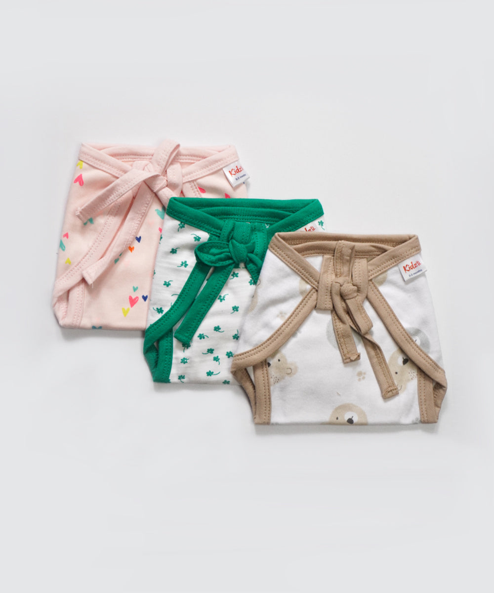 CottonTie Nappies Combo6 (Pack of Three)
