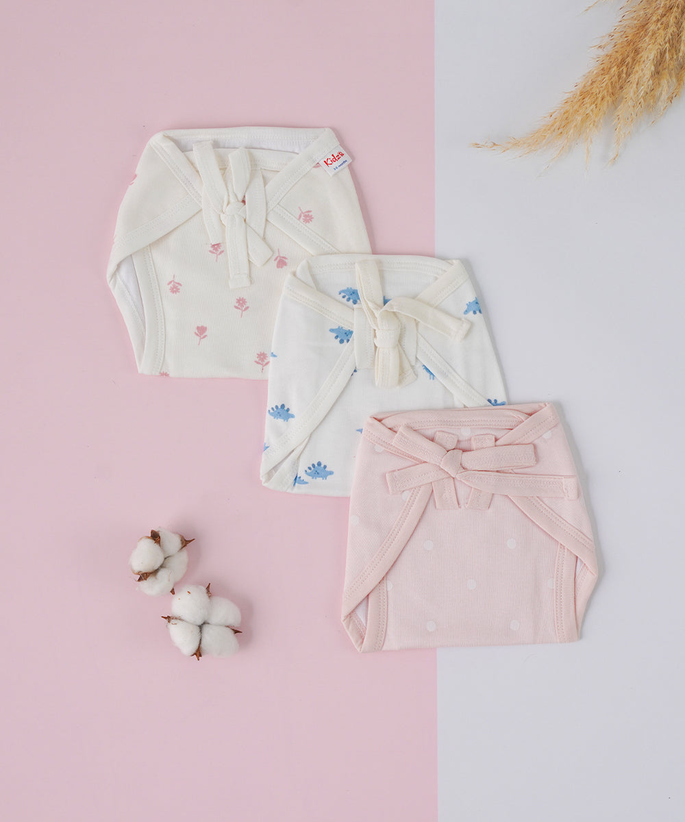 Soft Cotton Reusable Baby Nappy Set3 – Pack of 3