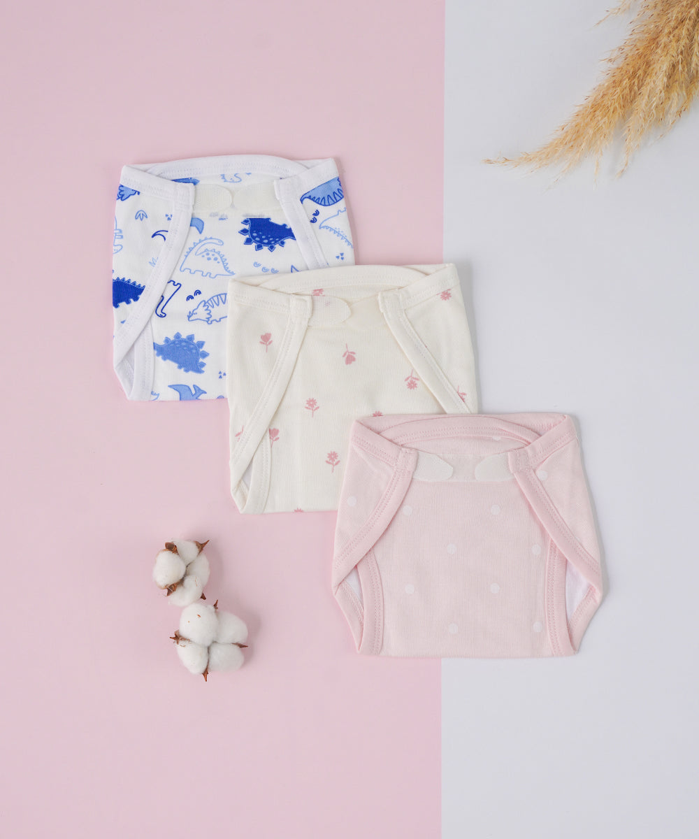 Soft Cotton Reusable Baby Nappy Set5 – Pack of 3