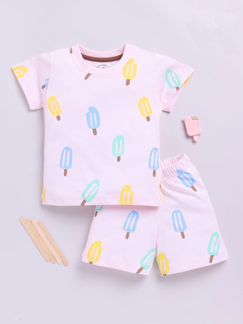 🍦 Ice Cream Popsicle Print co-ord Set 🍦